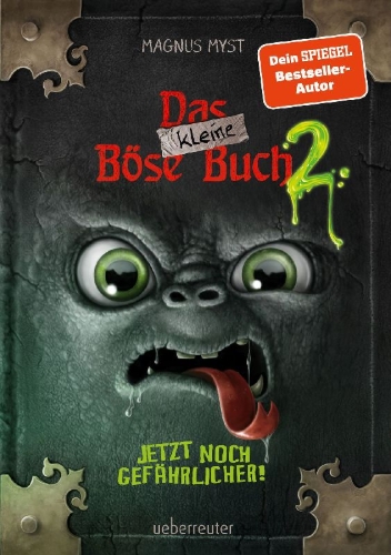 Buchcover und Innenansicht für das Buch: Das kleine Böse Buch 2