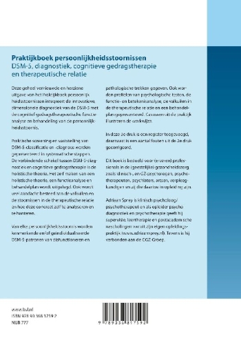 Buchcover und Innenansicht für das Buch: Praktijkboek Persoonlijkheidsstoornissen