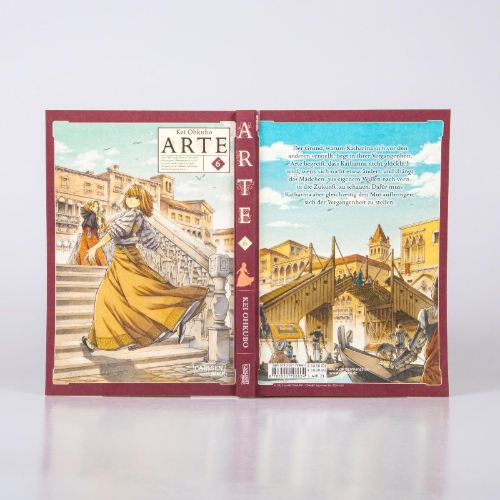Buchcover und Innenansicht für das Buch: Arte