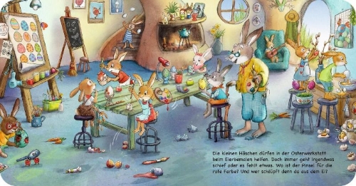 Buchcover und Innenansicht für das Buch: Fröhliche Ostern!