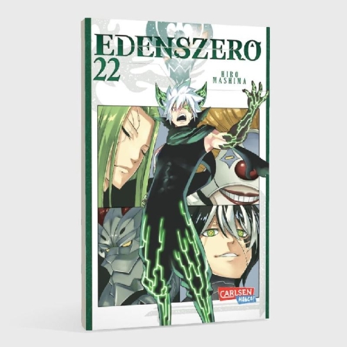 Buchcover und Innenansicht für das Buch: Edens Zero