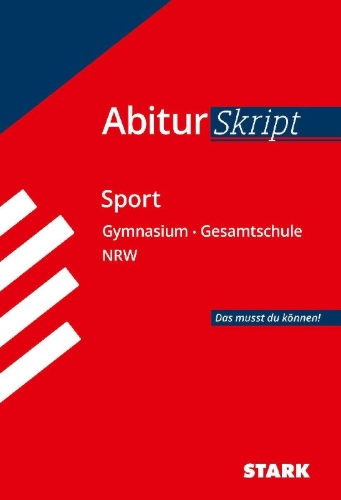Buchcover und Innenansicht für das Buch: STARK AbiturSkript - Sport - NRW
