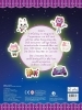 Buchcover und Innenansicht für das Buch: Gabby's Dollhouse: Der große Glow-in-the-Dark-Stickerspaß: Stickern - Rätseln - Ausmalen