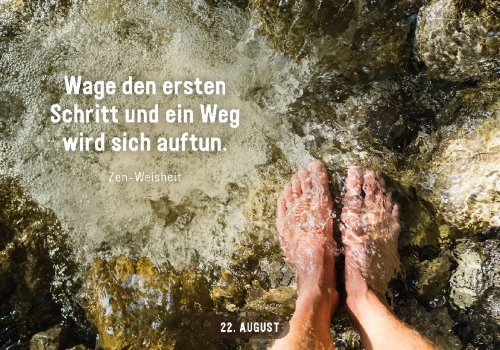 Buchcover und Innenansicht für das Buch: 365 gute Wünsche