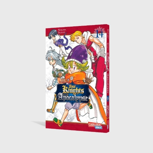 Buchcover und Innenansicht für das Buch: Mokushiroku no yonkishi