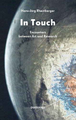 Buchcover und Innenansicht für das Buch: In Touch: Encounters between Art and Research