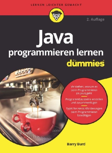 Buchcover und Innenansicht für das Buch: Java programmieren lernen für Dummies