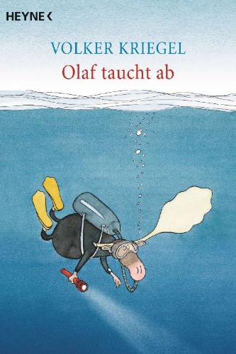 Buchcover und Innenansicht für das Buch: Olaf taucht ab