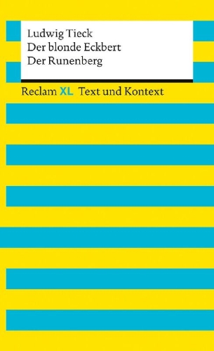 Buchcover und Innenansicht für das Buch: Der blonde Eckbert · Der Runenberg. Textausgabe mit Kommentar und Materialien