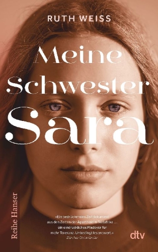 Buchcover und Innenansicht für das Buch: Meine Schwester Sara