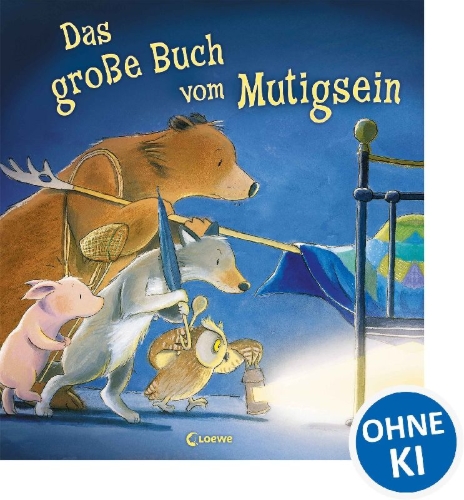 Buchcover und Innenansicht für das Buch: bind-up anthology book: The Bears in the Bed and the Great Big Storm; The dark, dark night; The Grea