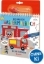Buchcover und Innenansicht für das Buch: Mes dessins magiques - Les Pompiers