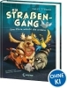Buchcover und Innenansicht für das Buch: Die Straßengäng (Band 1) - Eine Pfote wäscht die andere