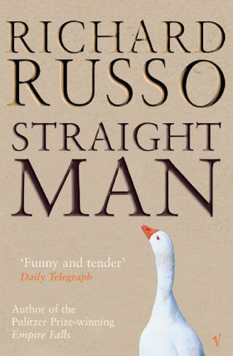 Buchcover und Innenansicht für das Buch: Straight Man