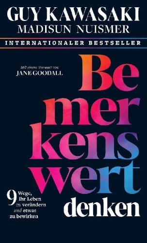 Buchcover und Innenansicht für das Buch: Bemerkenswert denken