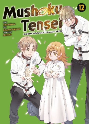Buchcover und Innenansicht für das Buch: Mushoku Tensei - In dieser Welt mach ich alles anders 12