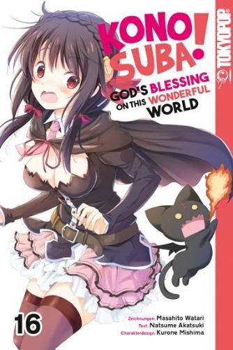 Buchcover und Innenansicht für das Buch: Konosuba! God's Blessing On This Wonderful World! 16