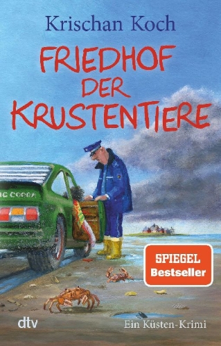 Buchcover und Innenansicht für das Buch: Friedhof der Krustentiere