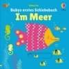 Buchcover und Innenansicht für das Buch: Babys erstes Schiebebuch: Im Meer