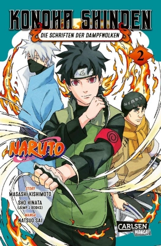 Buchcover und Innenansicht für das Buch: Naruto - Konoha Shinden 2