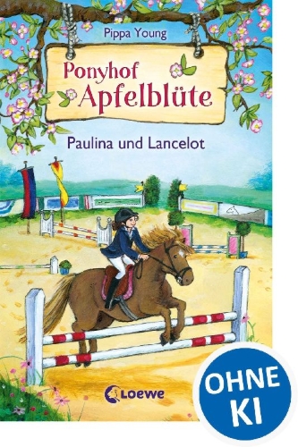 Buchcover und Innenansicht für das Buch: Ponyhof Apfelblüte 02. Paulina und Lancelot