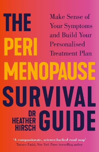 Buchcover und Innenansicht für das Buch: The Perimenopause Survival Guide