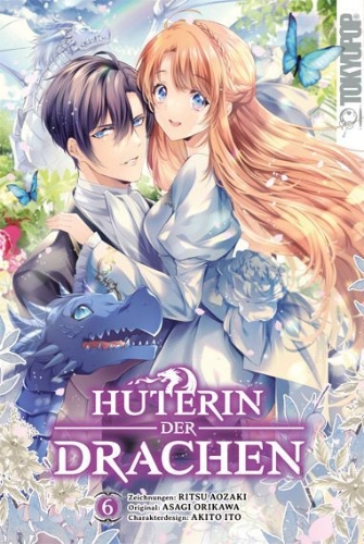 Buchcover und Innenansicht für das Buch: Hüterin der Drachen 06
