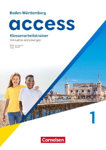 Buchcover und Innenansicht für das Buch: Access Band 1: 5. Schuljahr - Baden-Württemberg - Ausgabe 2025 - Klassenarbeitstrainer