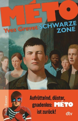 Buchcover und Innenansicht für das Buch: MÉTO - zone noire