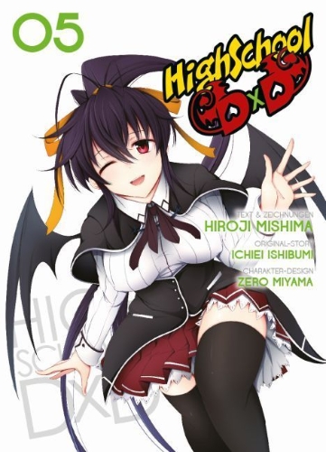 Buchcover und Innenansicht für das Buch: HighSchool DxD 05