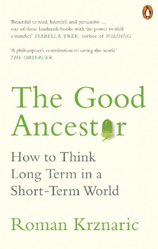 Buchcover und Innenansicht für das Buch: The Good Ancestor