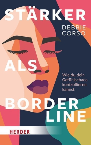 Buchcover und Innenansicht für das Buch: Stärker als Borderline