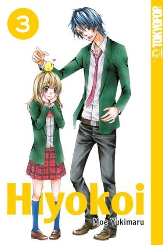 Buchcover und Innenansicht für das Buch: Hiyokoi 03