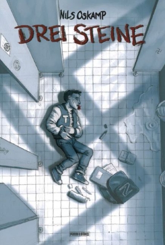 Buchcover und Innenansicht für das Buch: Drei Steine