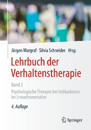 Buchcover und Innenansicht für das Buch: Lehrbuch der Verhaltenstherapie, Band 2