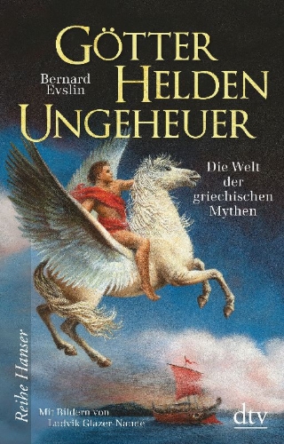Buchcover und Innenansicht für das Buch: Heroes, Gods and Monsters of The Greek Myths