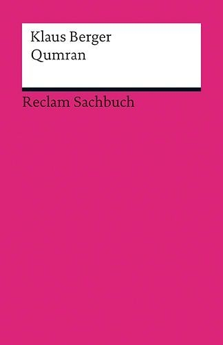 Buchcover und Innenansicht für das Buch: Qumran
