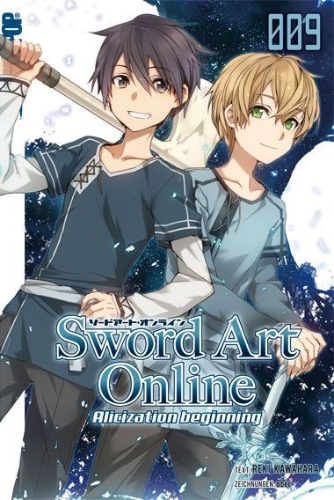 Buchcover und Innenansicht für das Buch: Sword Art Online - Novel 09