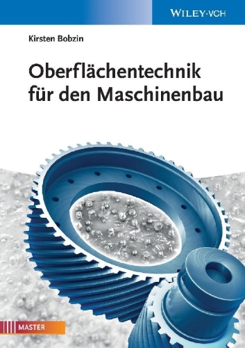 Buchcover und Innenansicht für das Buch: Oberflächentechnik für den Maschinenbau