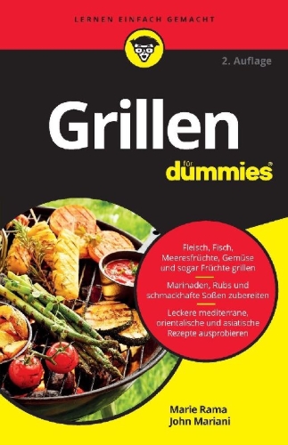 Buchcover und Innenansicht für das Buch: Grillen für Dummies