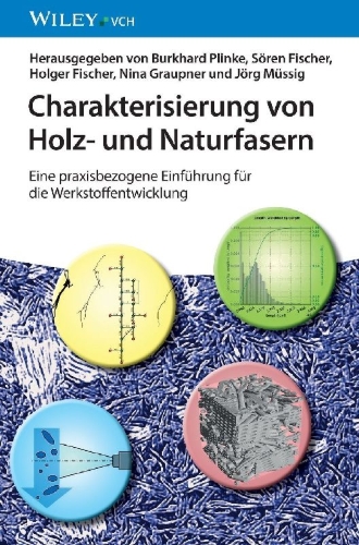 Buchcover und Innenansicht für das Buch: Charakterisierung von Holz- und Naturfasern