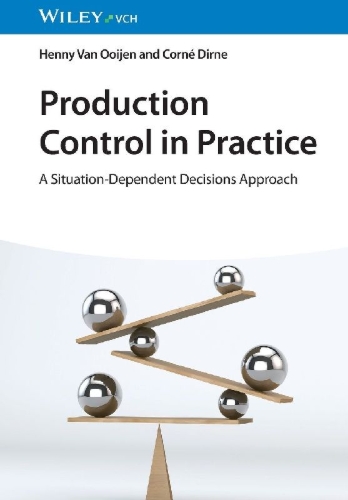 Buchcover und Innenansicht für das Buch: Production Control in Practice