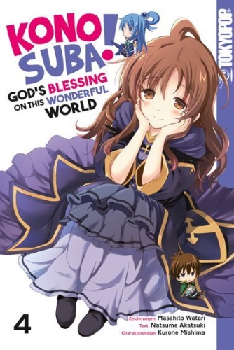 Buchcover und Innenansicht für das Buch: Konosuba! God's Blessing On This Wonderful World! 04