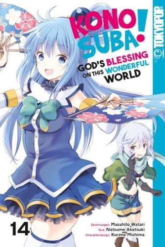 Buchcover und Innenansicht für das Buch: Konosuba! God's Blessing On This Wonderful World! 14