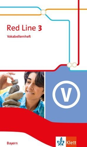 Buchcover und Innenansicht für das Buch: Red Line 3. Vokabellernheft Klasse 7. Ausgabe Bayern