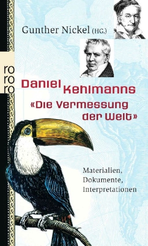 Buchcover und Innenansicht für das Buch: Daniel Kehlmanns "Die Vermessung der Welt"