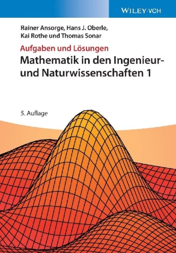 Buchcover und Innenansicht für das Buch: Mathematik in den Ingenieur- und Naturwissenschaften 1