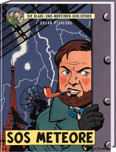 Buchcover und Innenansicht für das Buch: S.O.S. Météores