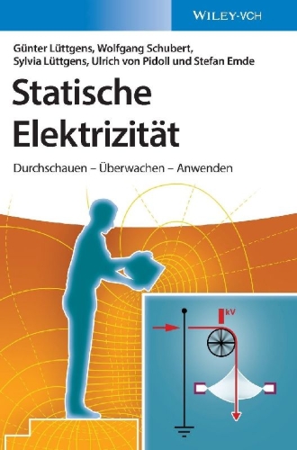 Buchcover und Innenansicht für das Buch: Statische Elektrizität