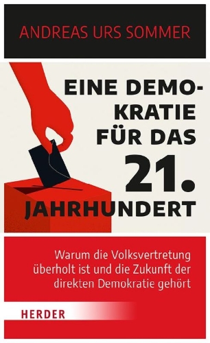 Buchcover und Innenansicht für das Buch: Eine Demokratie für das 21. Jahrhundert